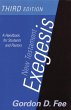 New Testament Exegesis, Third Edition... - Bild 1