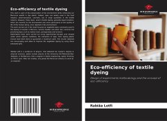 Eco-efficiency of textile dyeing - Lotfi, Rabiâa