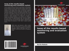 Issue of the results based monitoring and evaluation system - Bakolo, Bertin