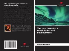 The psychoanalytic concept of child development - Klimkova, Natalia