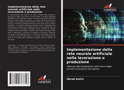 Implementazione della rete neurale artificiale nella lavorazione e produzione - Anicic, Obrad