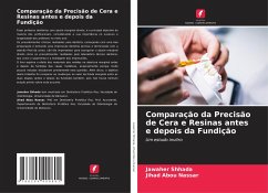 Cover Comparação da Precisão de Cera e Resinas antes e depois da Fundição