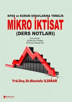 Cover KPSS ve Kamu Kurumlarina Yönelik Mikro Iktisat Ders Notlari