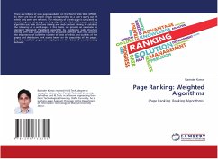Page Ranking: Weighted Algorithms - Kumar, Ravinder