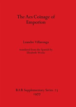 The Aes Coinage of Emporion - Villaronga, Leandre