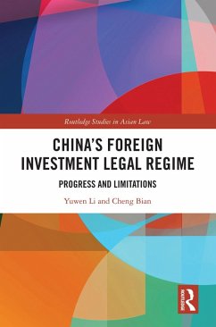 Cover China's Foreign Investment Legal Regime (eBook, ePUB)