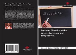 Teaching Didactics at the University, issues and perspectives - Kalla Kotchop, Vincent Rocard
