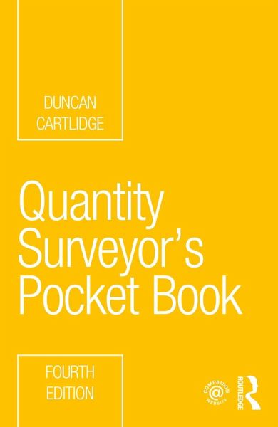 Quantity Surveyor's Pocket Book (eBook, PDF) Quantity Surveyor's Pocket Book (eBook, PDF)