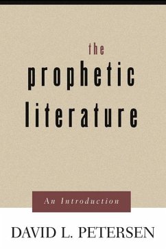 Cover The Prophetic Literature (eBook, PDF)
