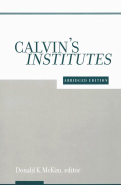 Calvin's Institutes (eBook, ePUB)