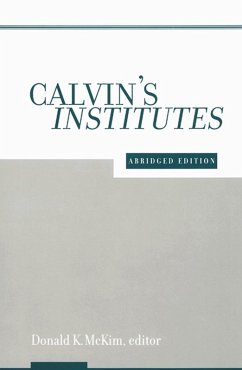 Cover Calvin's Institutes (eBook, ePUB)
