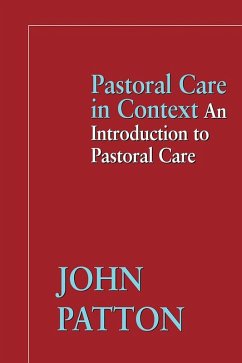 Cover Pastoral Care in Context (eBook, ePUB)