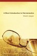 A Short Introduction to Hermeneutics... - Bild 1