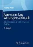 Formelsammlung Wirtschaftsmathematik (eBook, PDF)