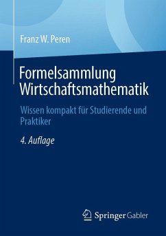 Cover Formelsammlung Wirtschaftsmathematik (eBook, PDF)