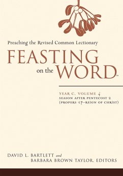Cover Feasting on the Word- Year C, Volume 4 (eBook, ePUB)
