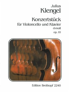 Cover Konzertstück d-Moll op.10 für Violocello und Orchester für Violoncello und Klavier