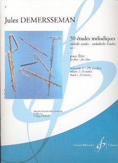 Cover 50 études mélodiques op.4 vol.1 (1-25) pour flűte