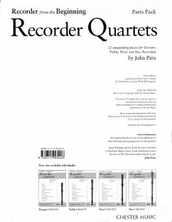 Cover Recorder Quartets parts pack