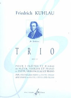 Cover Trio sol majeur op.119,1 pour flűte, violon (flűte, violoncelle) et piano parties