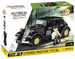 Cover COBI 2266 - Historical Collection, WWII, Citroën Traction 11CV BL, 236 Klemmbausteine