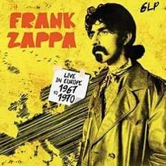 Live In Europe 1967-1970 (6lp Orange Vinyl) - Zappa,Frank