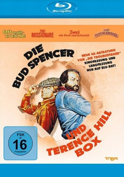 Die Bud Spencer und Terence Hill Box auf Blu-ray Disc - Portofrei