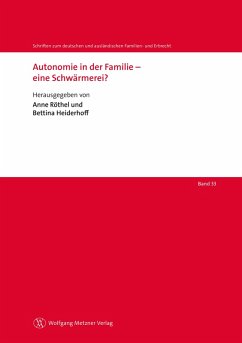 Cover Autonomie in der Familie - eine Schwärmerei? (eBook, PDF)