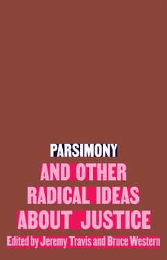 Cover Parsimony and Other Radical Ideas About Justice (eBook, ePUB)