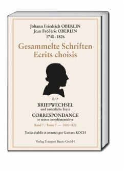 Gesammelte Schriften - Johann Friedrich Oberlin 1740-1826 - Oberlin, Johann Friedrich