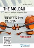 Piano part of "The Moldau" for String Quartet and Piano (fixed-layout eBook, ePUB)