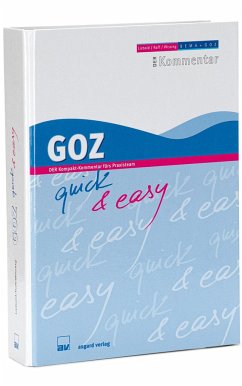 GOZ quick & easy - Raff, Horst;Wissig, Karl-Heinz;Wissing, Peter