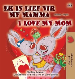 Cover I Love My Mom (Afrikaans English Bilingual Children's Book)