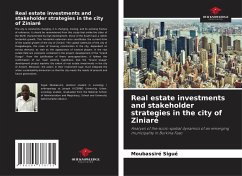 Real estate investments and stakeholder strategies in the city of Ziniaré - Sigué, Moubassiré