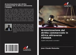 Armonizzazione del diritto commerciale in Africa attraverso l'OHADA - Mutombo, Jean Claude