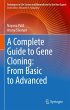 A Complete Guide to Gene Cloning: From... - Bild 1