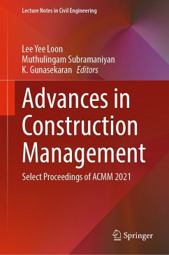 Advances in Construction Management (eBook, PDF)