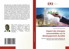 Impact des énergies renouvelables sur le développement durable - Kaam Kouam, Jean-Pierre Justin