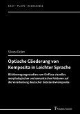 Optische Gliederung von Komposita in Leichter Sprache (eBook, PDF)