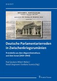 Deutsche Parlamentarierreden in Zwischenkriegsrumänien (eBook, PDF)