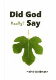 Did God Really? Say (eBook, ePUB)