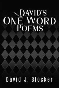 Cover David's One Word Poems (eBook, ePUB)