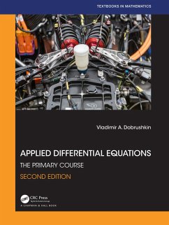 Applied Differential Equations - Dobrushkin, Vladimir A. (Brown University, Providence, Rhode Island,