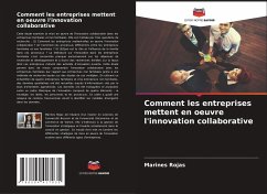 Comment les entreprises mettent en oeuvre l'innovation collaborative - Rojas, Marines