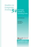 On Topic Validity in Speaking Tests On Topic Validity in Speaking Tests