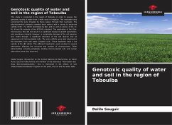 Genotoxic quality of water and soil in the region of Teboulba - Souguir, Dalila;Hachicha, Mohamed