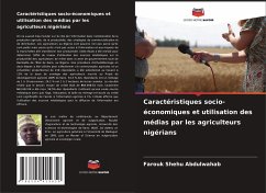 Caractéristiques socio-économiques et utilisation des médias par les agriculteurs nigérians - Abdulwahab, Farouk Shehu