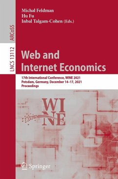 Cover Web and Internet Economics (eBook, PDF)