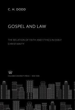 Cover Gospel and Law (eBook, PDF)