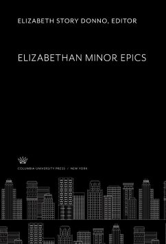 Cover Elizabethan Minor Epics (eBook, PDF)